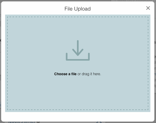 Upload Modal