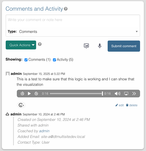 Voice Message Playback