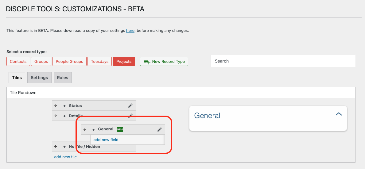 Reordering Tiles Drag-and-Drop UI