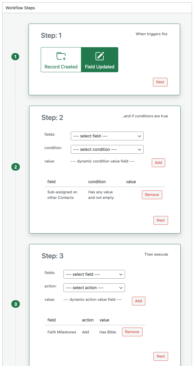 Design panel open for editing